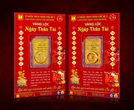Khách đổ xô mua nhẫn tròn trơn Vàng Rồng Thăng Long ngày Vía Thần Tài ảnh 1